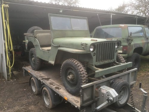1943 Willys jeep project VENDUTO