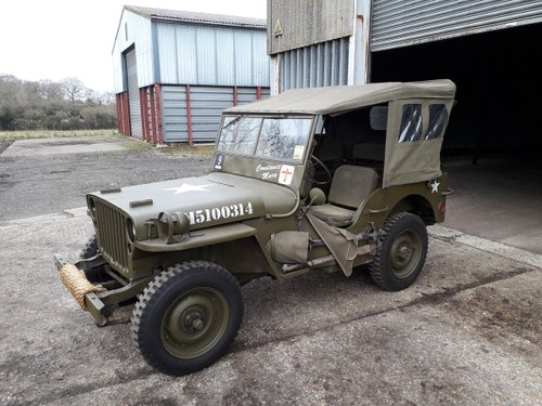 1942 Willys MB  For Sale