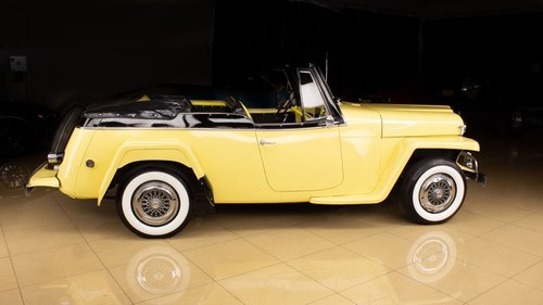 1952 Willys Jeepster Convertible Clean Yellow(~)Black $29.9 For Sale