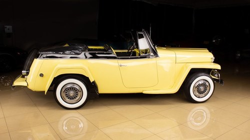 1952 Willys Jeepster Convertible Clean Yellow(~)Black  $29.9 In vendita
