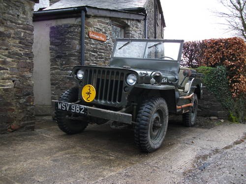 1943 WW2 Willys Jeep For Sale