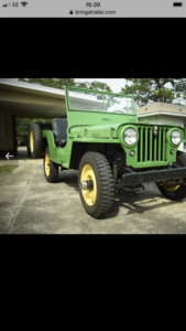 willys jeep 1946 In vendita