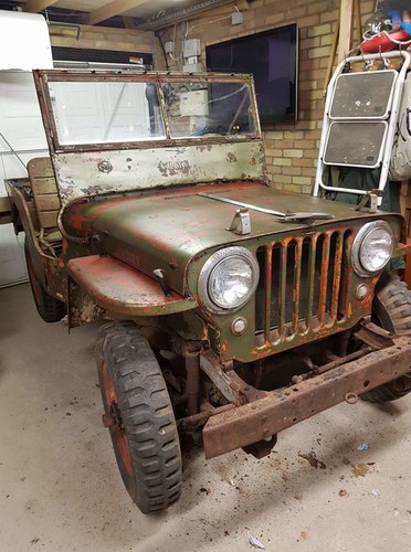 1948 Willys jeep Cj2a project or just use. SOLD