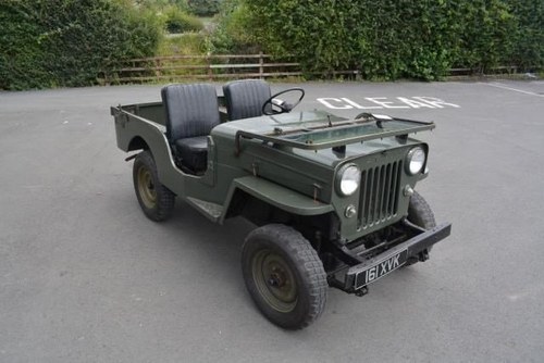 1952 Willys CJ-3B Jeep For Sale by Auction