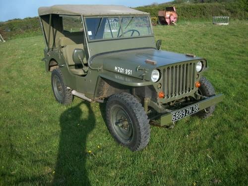 willys jeep hotchkiss 1960 SOLD