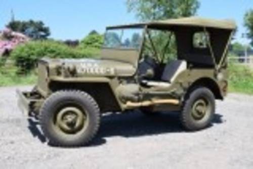 1943 Willys Jeep MB For Sale by Auction