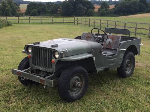 1942 Willys MB - Excellent project SOLD
