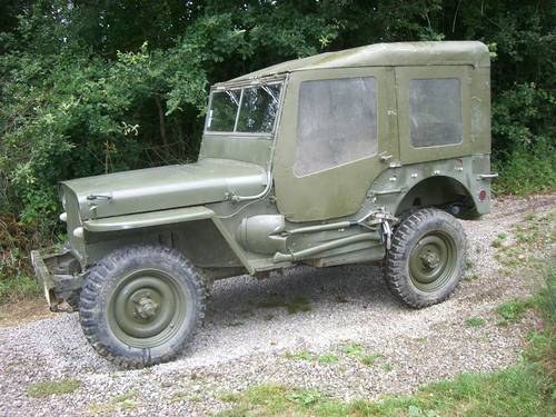 1969 Willys jeep from French army with hard top-diesel In vendita
