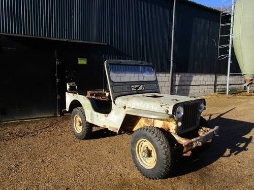 1945 Willys Jeep Restoration Project SOLD
