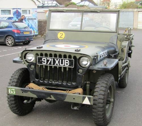 SALE AGREED WWII Jeep Ford GPW (Script Jeep) 1942 For Sale