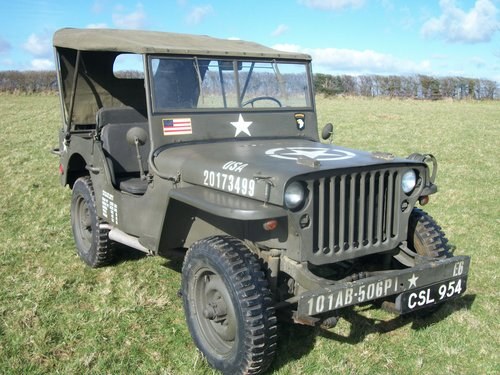 1944 willys jeep mb SOLD