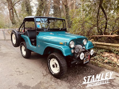 1970 JEEP CJ5 UNIVERSAL 3.4 V6 - FINAL REDUCTION TO £16,950 For Sale