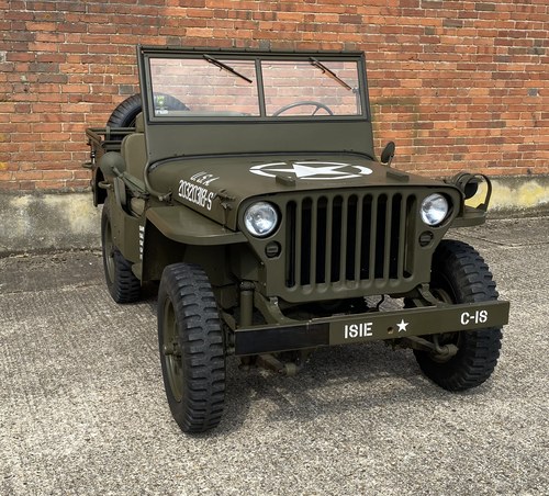 1943 Willys MB in exceptional original condition. SOLD