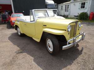 1949 very rare willys convertible , recent restoration For Sale (picture 1 of 11)