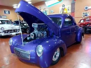 1941 Willys Coupe Pro Street Custom 383 stroker + Blower $78 For Sale