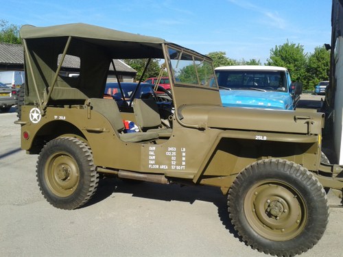 1943 Willys MB Jeep fully restored For Sale