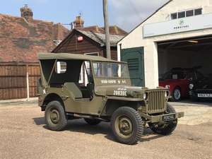 1942 Willys Jeep MB, restored, Sold For Sale (picture 1 of 12)