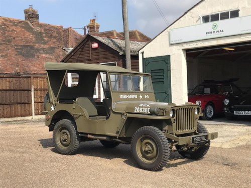 1942 Willys Jeep MB, restored, Sold VENDUTO