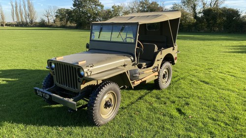 1942 Nut & Bolt Restored Willys Jeep For Sale