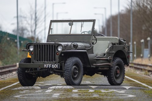 1942 Willys Jeep - Survivor car with a new engine In vendita all'asta
