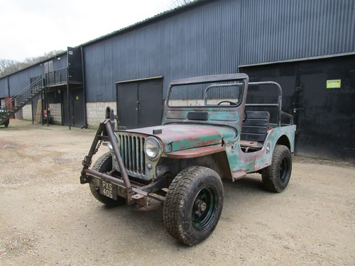 Willys CJ3A 1950 Running Driving Project SOLD