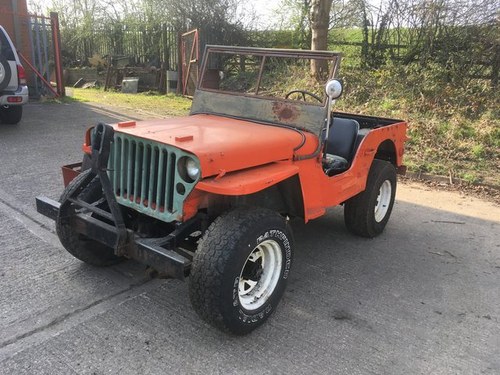 1943 WILLYS MB WORLD WAR 2 JEEP SOLD