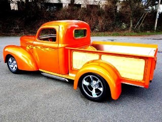 1941 Willys Custom 3-window show truck 351W custom trailer For Sale