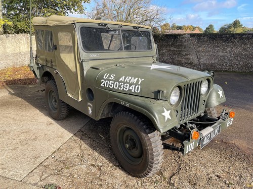 1952 Willys M38A1 Jeep - superb restored example VENDUTO
