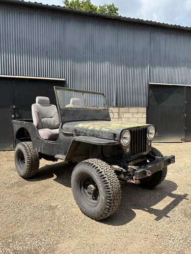 Willys Jeep 1947  CJ2A  Project. SOLD