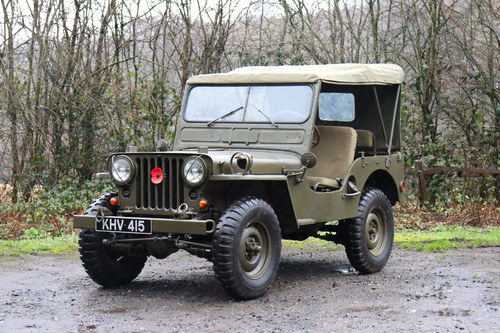 1952 Willys Jeep M38 For Sale by Auction