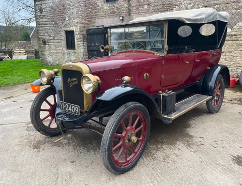 1922 WILLYS OVERLAND CROSSLEY - FOR AUCTION 13TH APRIL Till salu på auktion