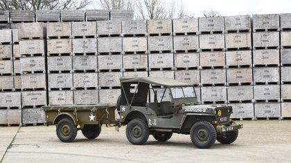 Lot 105 1943 Willys MB Jeep