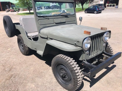 1950 Willys CJ 3A Till salu