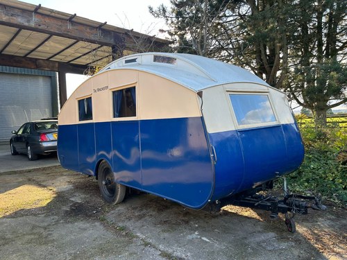 1935 Winchester 4 Berth Lantern Roof Caravan Exceptional VENDU