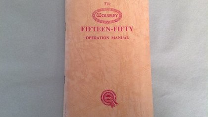 Wolseley 15/50 Handbook 
