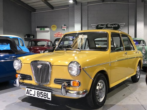 1972 Wolseley 1300, Nut and bolt restoration, 2 owners SOLD