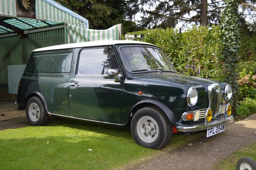 1973 Wolseley Hornet Van for Auction Friday 12th July For Sale by Auction