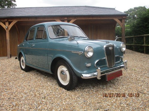 1961 Wolseley 1500 Saloon (Card Payments Accepted) VENDUTO