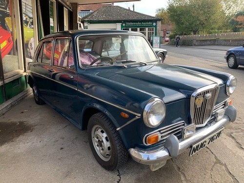 **REMAINS AVAILABLE** 1967 Wolseley 1100 For Sale by Auction