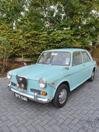 **NOVEMBER AUCTION** 1970 Wolseley 1300 MKII For Sale by Auction