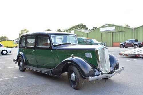 1937 Wolseley 25hp Limousine For Sale by Auction