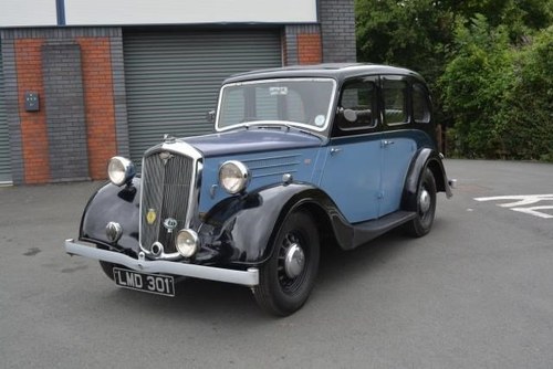 1939 Wolseley 12/48 Saloon For Sale by Auction