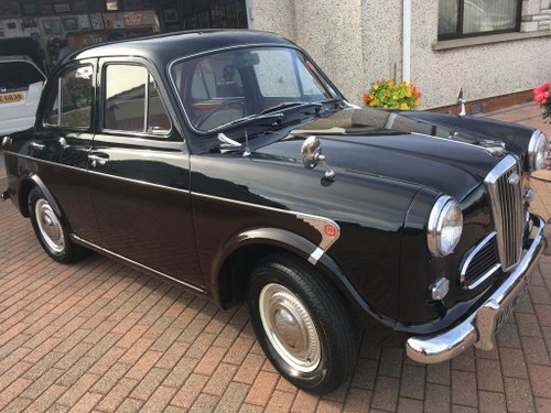 **OCTOBER ENTRY** 1957 Wolseley 1500 For Sale by Auction