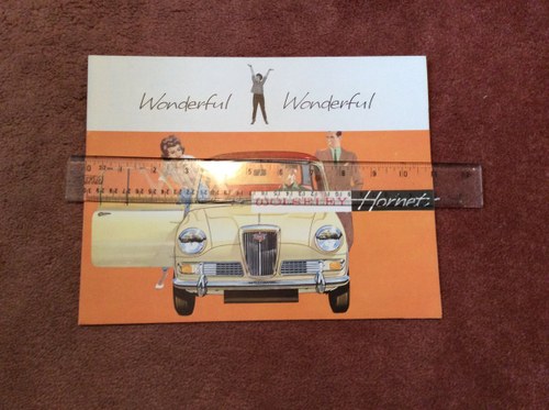 Wolseley Wonderful colourful sales brochure VENDUTO
