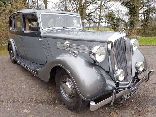 AUGUST AUCTION. 1950 Wolseley 25HP LWB Limousine For Sale by Auction