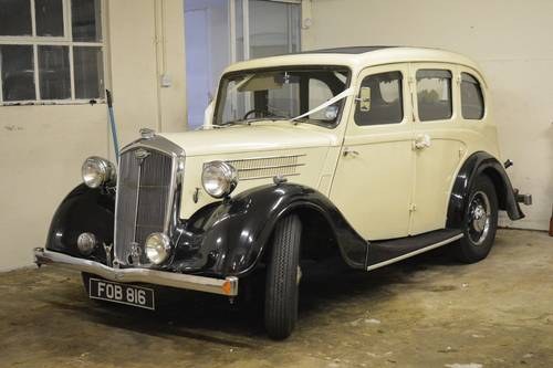 1939 Wolseley 12/48 For Sale by Auction