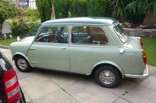 AUGUST AUCTION. 1965 Wolseley Hornet For Sale by Auction