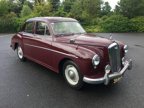 AUGUST AUCTION. 1958 Wolseley 15/50 For Sale by Auction