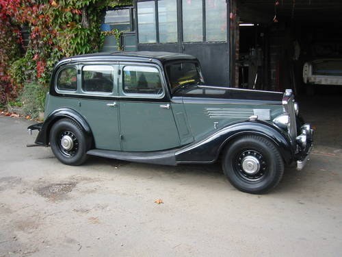 1937 Wolseley Saloon DeVille 14/56 In vendita