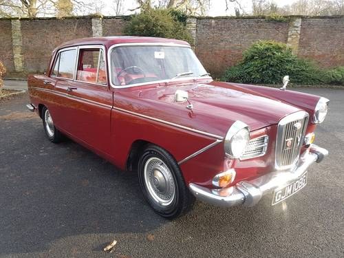 FEBRUARY AUCTION. 1968 Wolseley 16/60 For Sale by Auction